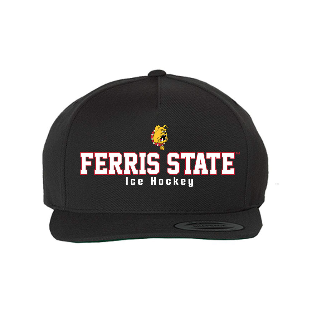 Ferris State - NCAA Men's Ice Hockey : Caiden Gault - Snapback Hat-0