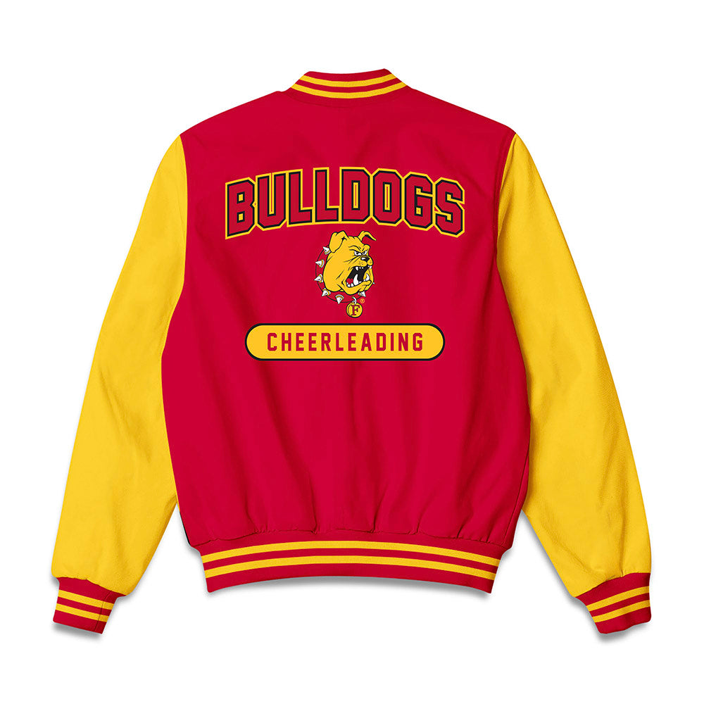 Ferris State - NCAA Cheerleading : Emily Stimac - Bomber Jacket-1