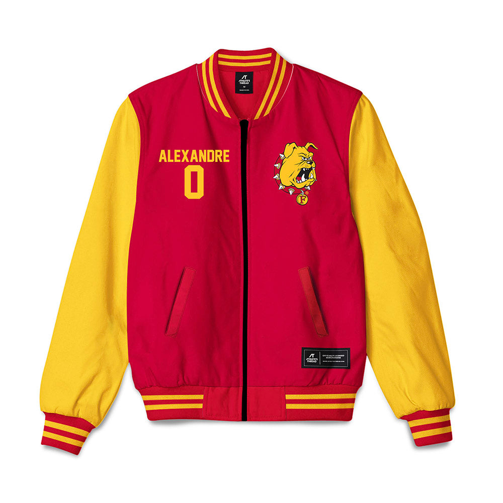 Ferris State - NCAA Football : Jacarvis Alexandre - Bomber Jacket