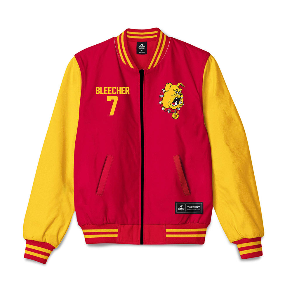 Ferris State - NCAA Women's Volleyball : Emma Bleecher - Bomber Jacket-0