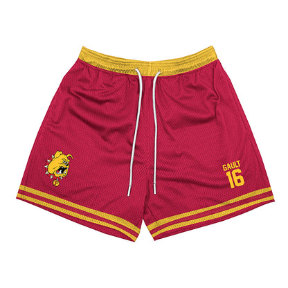 Ferris State - NCAA Men's Ice Hockey : Caiden Gault - Shorts-0