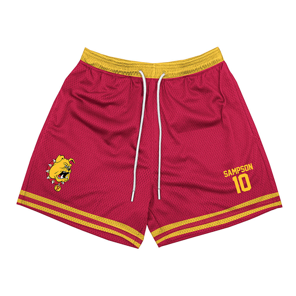 Ferris State - NCAA Women's Soccer : Grace Sampson - Shorts-0