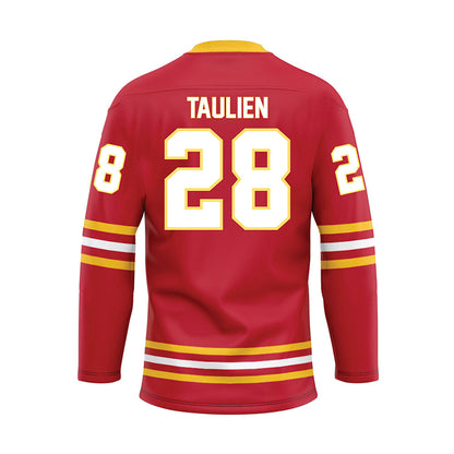 Ferris State - NCAA Men's Ice Hockey : Trevor Taulien - Hockey Jersey