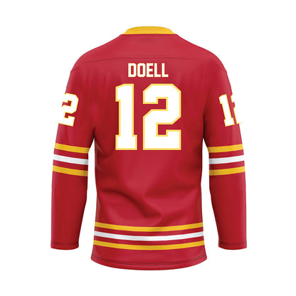 Ferris State - NCAA Men's Ice Hockey : Holden Doell - Hockey Jersey-1