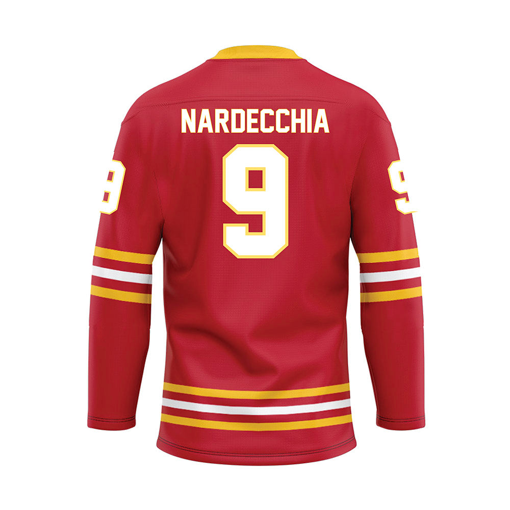 Ferris State - NCAA Men's Ice Hockey : Nick Nardecchia - Hockey Jersey-1