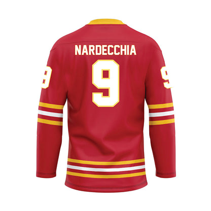 Ferris State - NCAA Men's Ice Hockey : Nick Nardecchia - Hockey Jersey-1