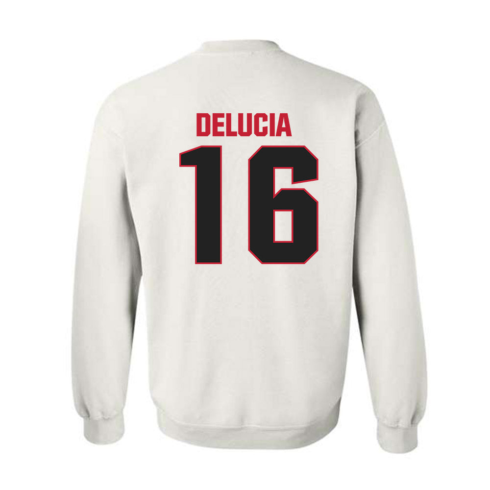 APSU - NCAA Baseball : Drew Delucia - Classic Shersey Crewneck Sweatshirt-1