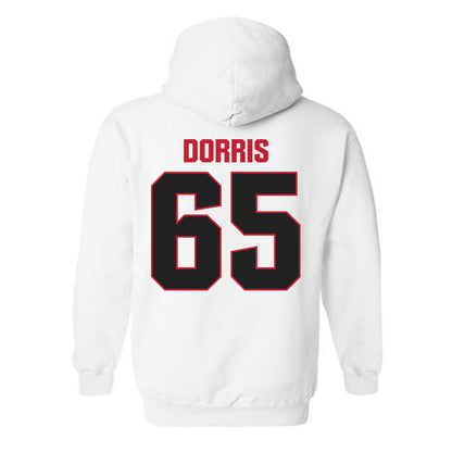 APSU - NCAA Football : Ward Dorris - Classic Shersey Hooded Sweatshirt-1
