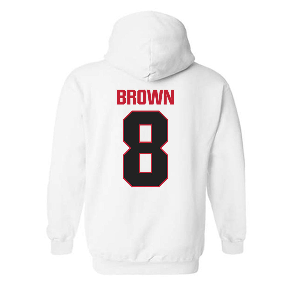 APSU - NCAA Football : Christopher Brown - Classic Shersey Hooded Sweatshirt-1
