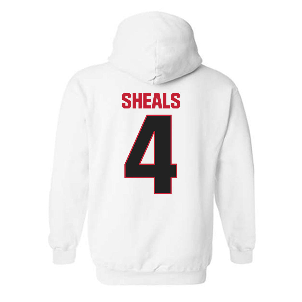 APSU - NCAA Women's Basketball : Anovia Sheals - Classic Shersey Hooded Sweatshirt-1