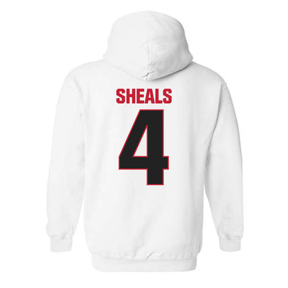 APSU - NCAA Women's Basketball : Anovia Sheals - Classic Shersey Hooded Sweatshirt-1