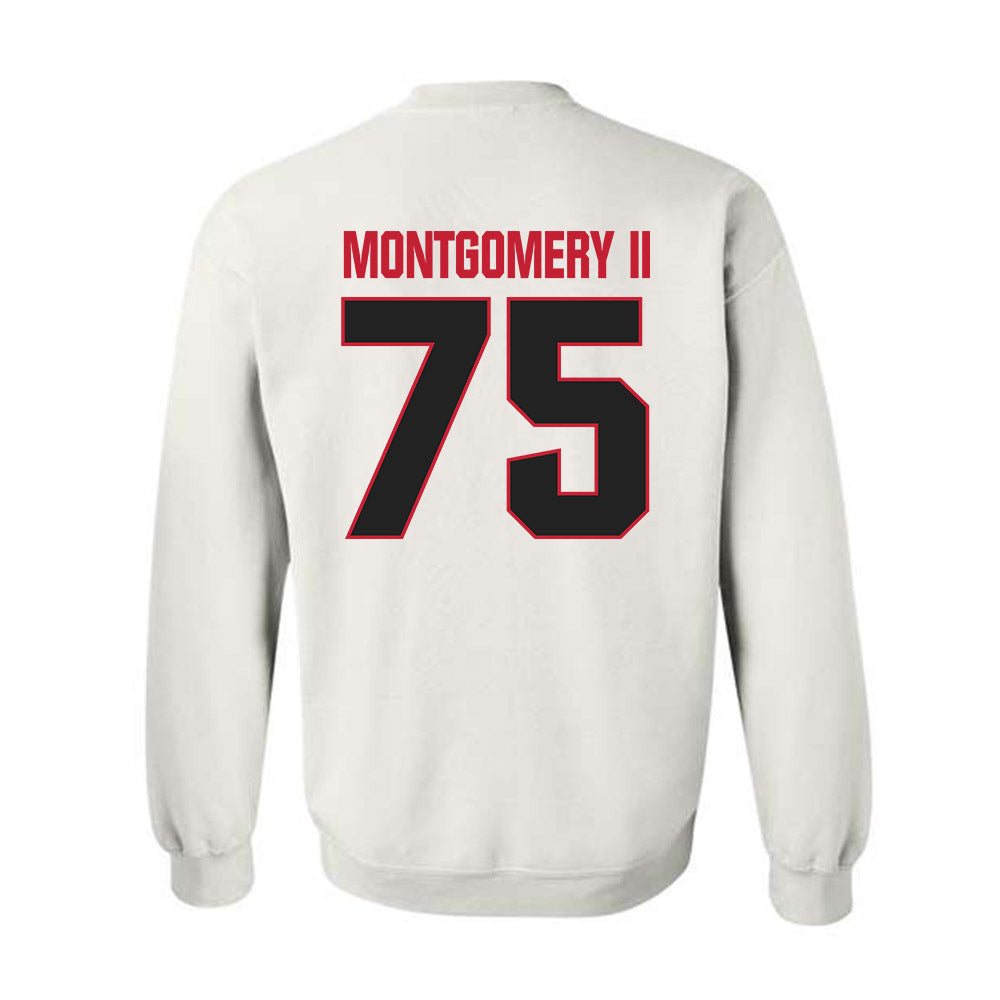 APSU - NCAA Football : Anthwone Montgomery II - Classic Shersey Crewneck Sweatshirt-1