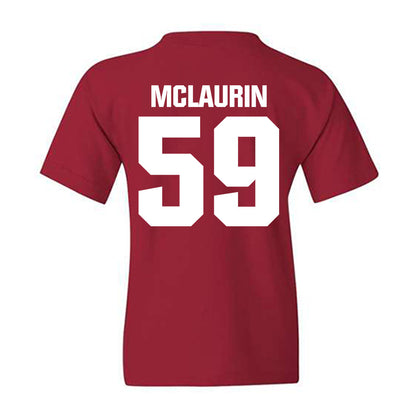APSU - NCAA Football : Hayden Mclaurin - Youth T-Shirt-1