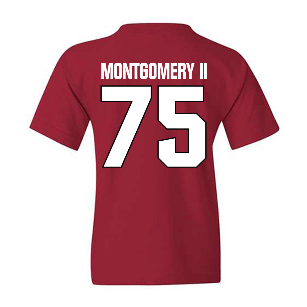 APSU - NCAA Football : Anthwone Montgomery II - Classic Shersey Youth T-Shirt-1