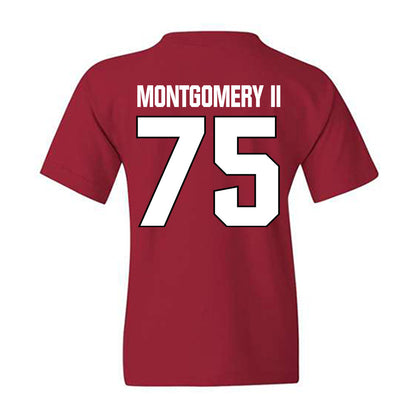 APSU - NCAA Football : Anthwone Montgomery II - Classic Shersey Youth T-Shirt-1