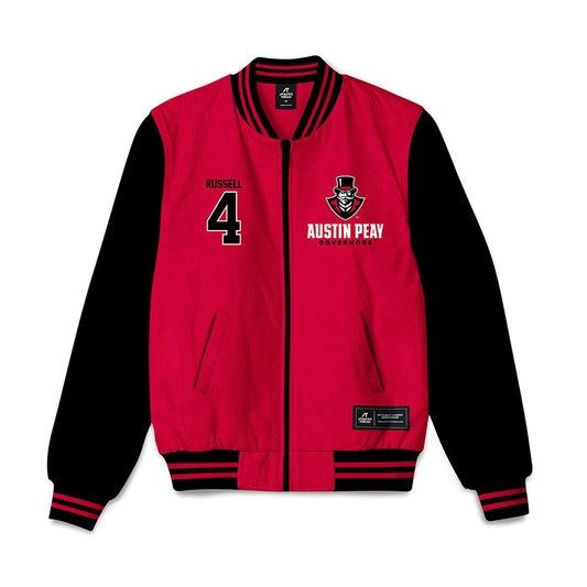 APSU - NCAA Beach Volleyball : Isabella Russell - Bomber Jacket-0