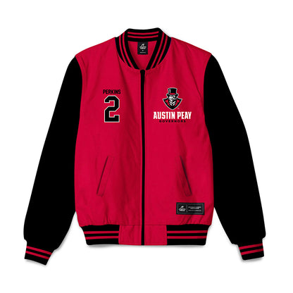 APSU - NCAA Women's Basketball : Kyra Perkins - Bomber Jacket-0