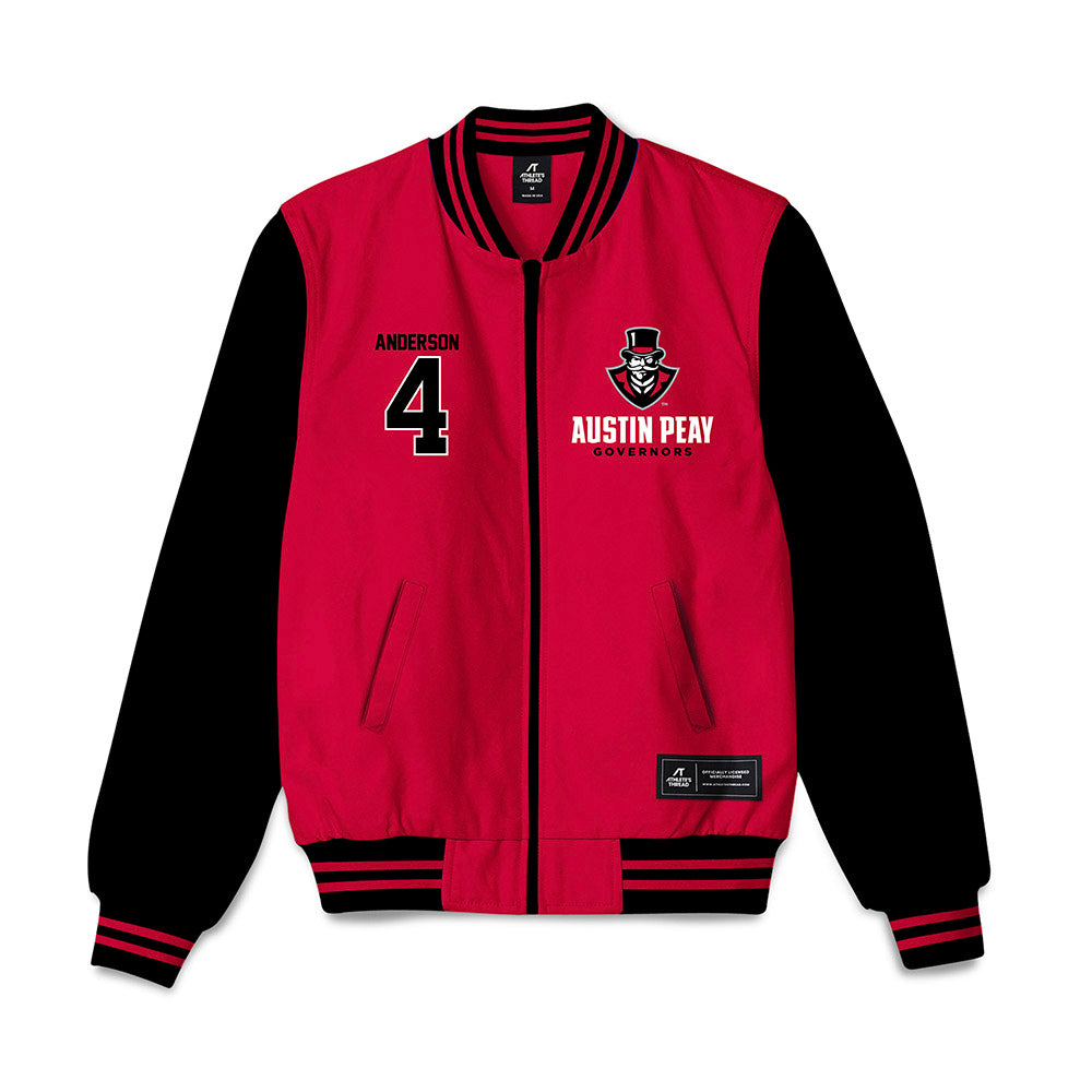 APSU - NCAA Women's Volleyball : Reagan Anderson - Bomber Jacket-0
