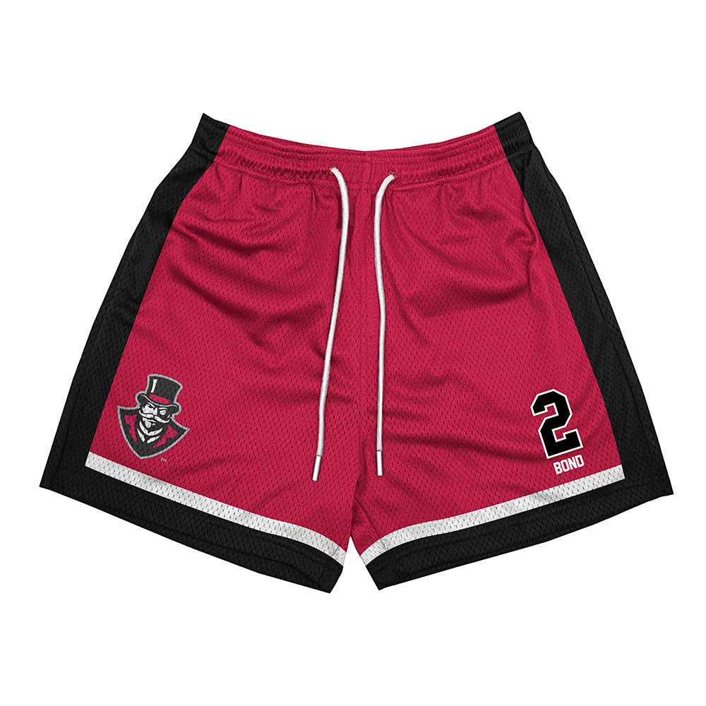 APSU - NCAA Football : Javious Bond - Red Shorts-0