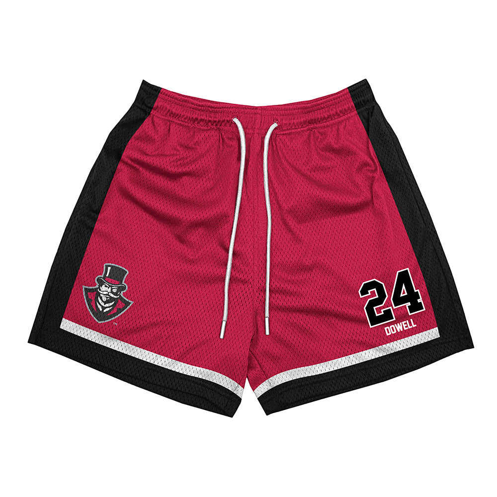 APSU - NCAA Football : Malaki Dowell - Red Shorts-0