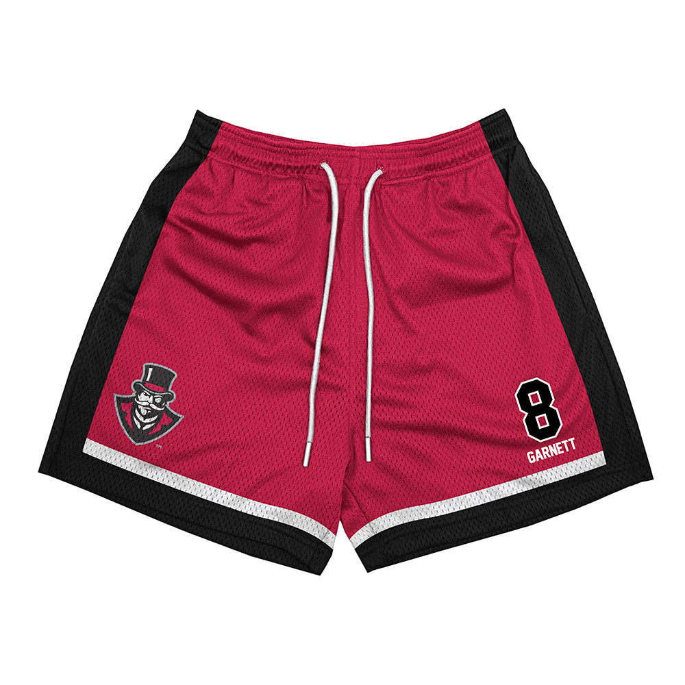 APSU - NCAA Football : Nate Garnett - Red Shorts-0