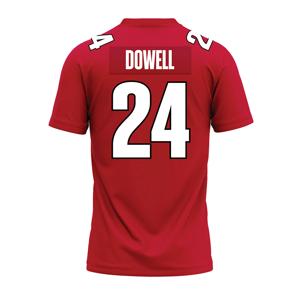 APSU - NCAA Football : Malaki Dowell - Red Premium Football Jersey-1