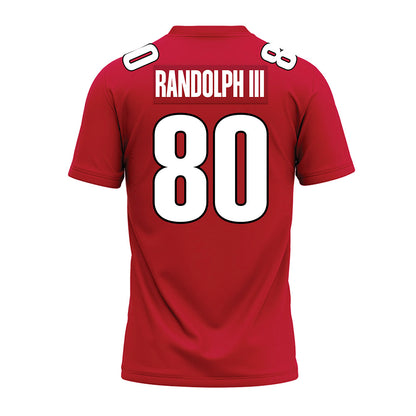 APSU - NCAA Football : Julien Randolph III - Red Premium Football Jersey-1