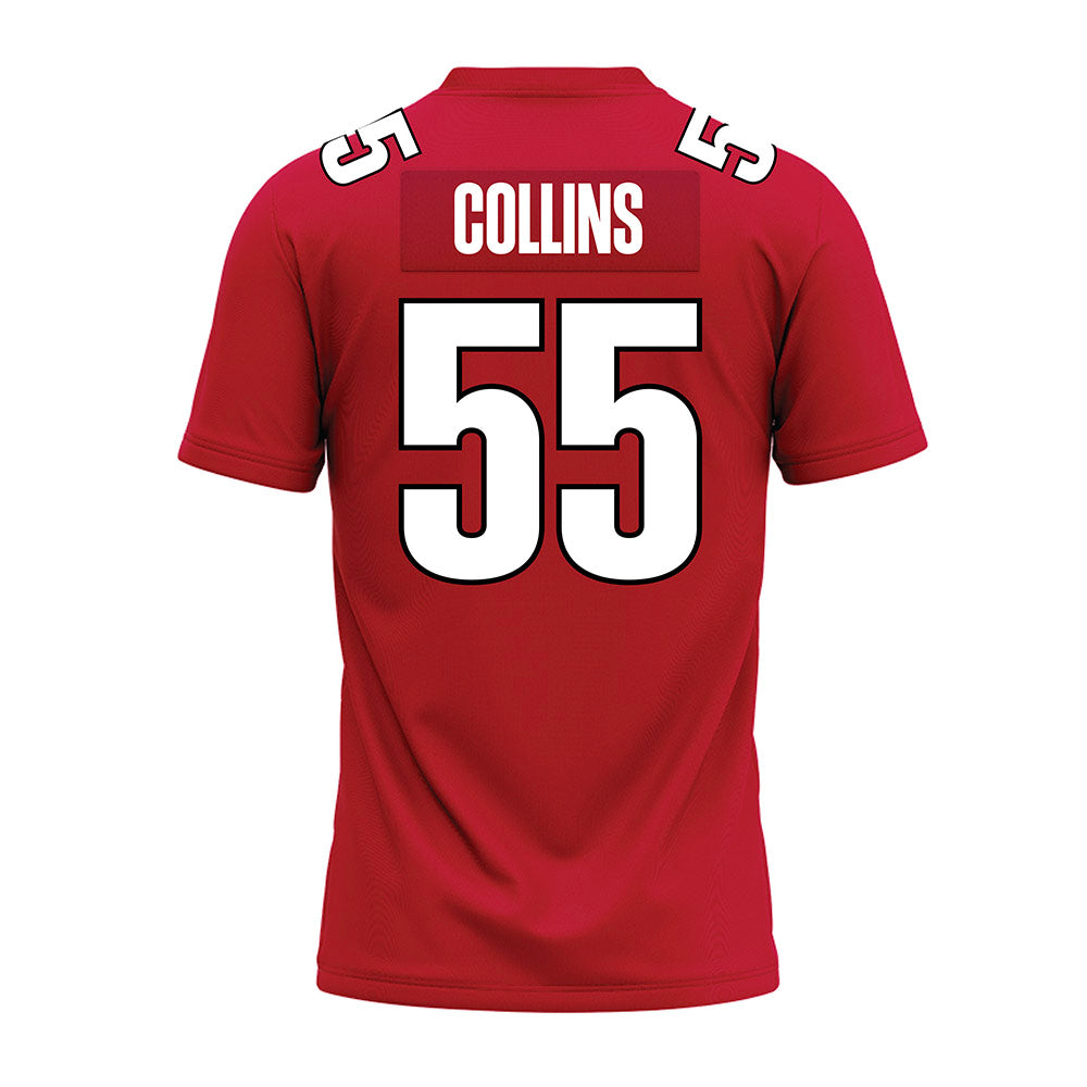 APSU - NCAA Football : Mekaih Collins - Red Premium Football Jersey-1