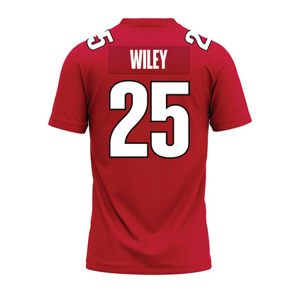 APSU - NCAA Football : Myles Wiley - Red Premium Football Jersey-1