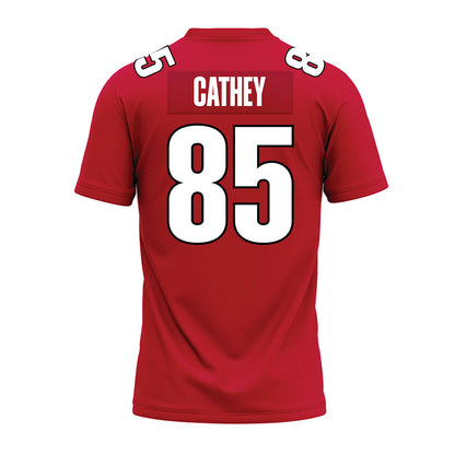 APSU - NCAA Football : Jabari Cathey - Red Premium Football Jersey-1