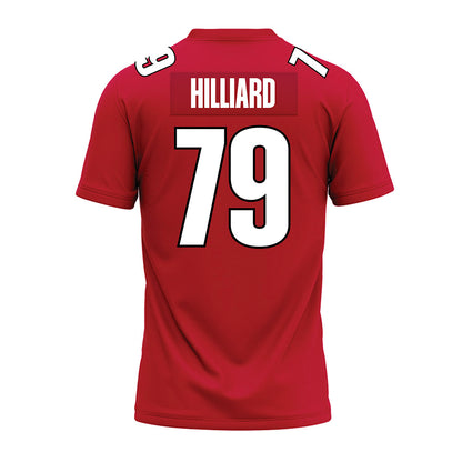 APSU - NCAA Football : Nicholas Hilliard - Red Premium Football Jersey-1