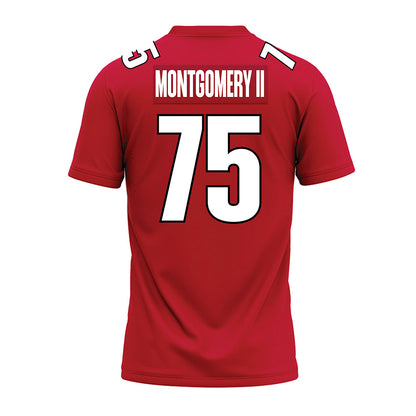 APSU - NCAA Football : Anthwone Montgomery II - Red Premium Football Jersey-1