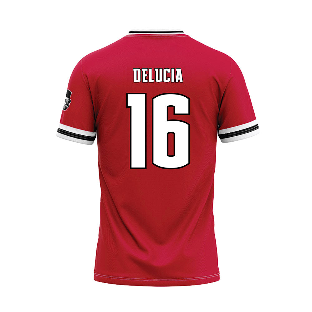 APSU - NCAA Baseball : Drew Delucia - Red Baseball Jersey-1