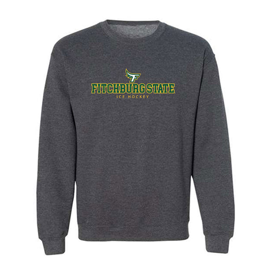 Fitchburg State - NCAA Men's Ice Hockey : Nael Touhami - Classic Shersey Crewneck Sweatshirt-0