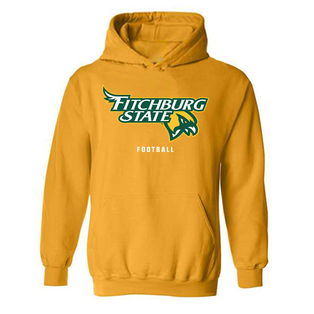Fitchburg State - NCAA Football : Xavier Aguilar - Classic Shersey Hooded Sweatshirt-0