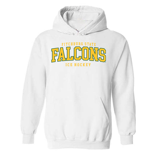 Fitchburg State - NCAA Men's Ice Hockey : Hunter Dunn - Classic Shersey Hooded Sweatshirt-0