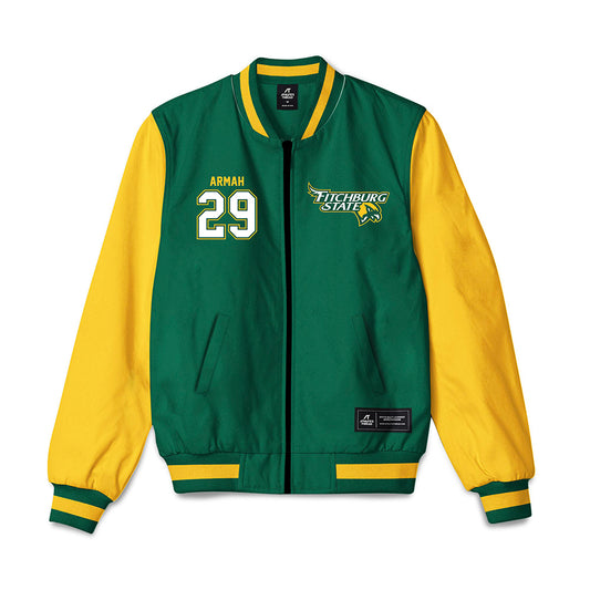 Fitchburg State - NCAA Men's Soccer : Edwinn Armah - Bomber Jacket-0