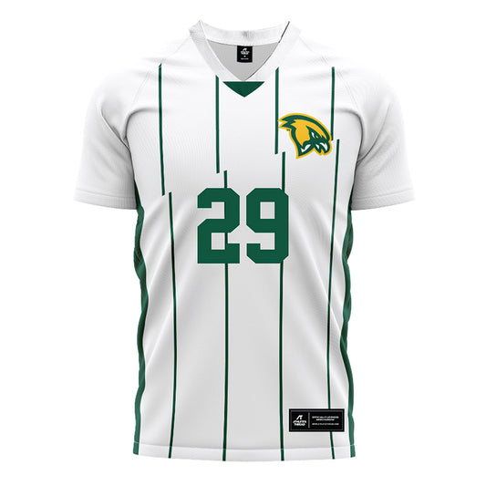 Fitchburg State - NCAA Men's Soccer : Edwinn Armah - White Soccer Jersey-0
