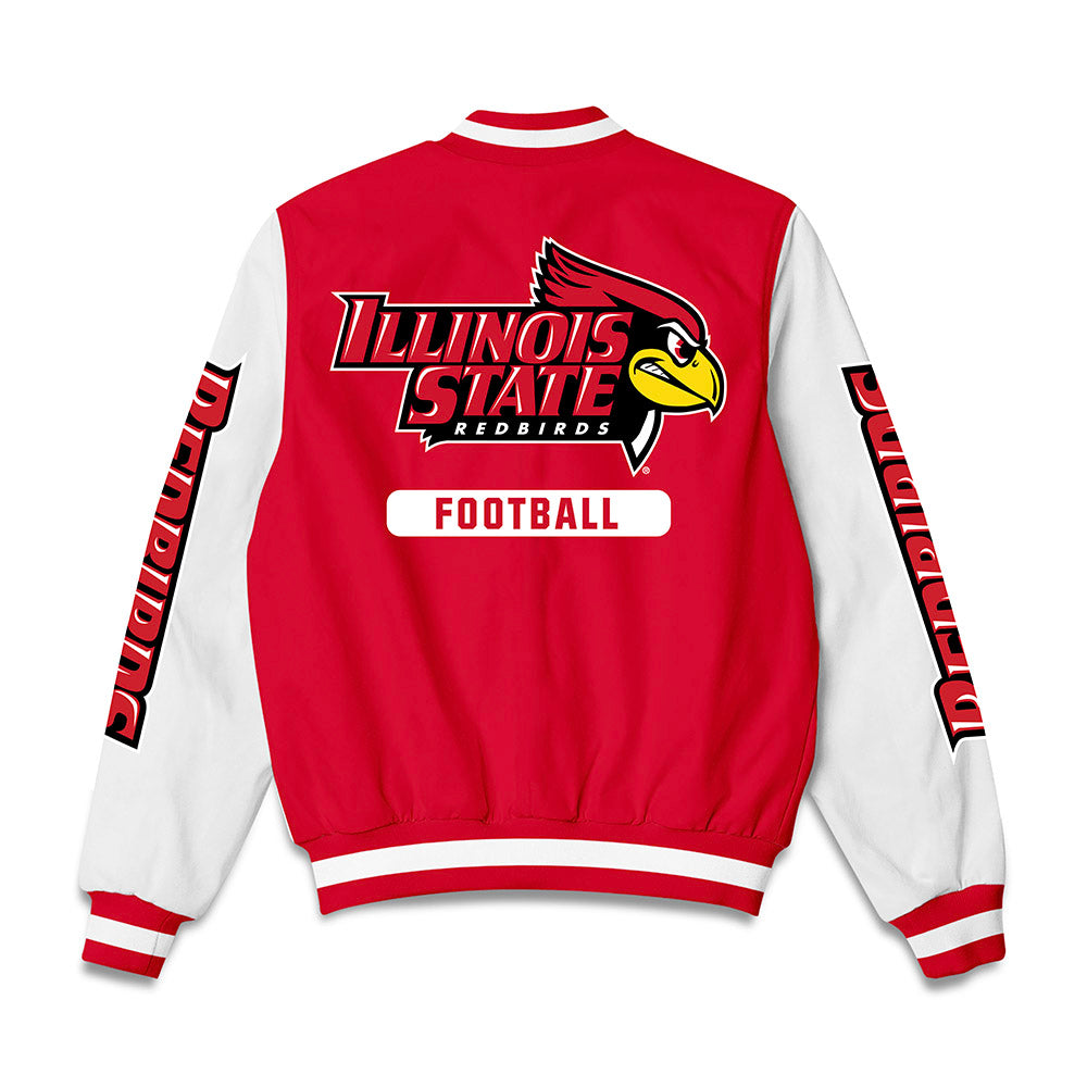 Illinois State - NCAA Football : Daniel Sobkowicz - Bomber Jacket-1