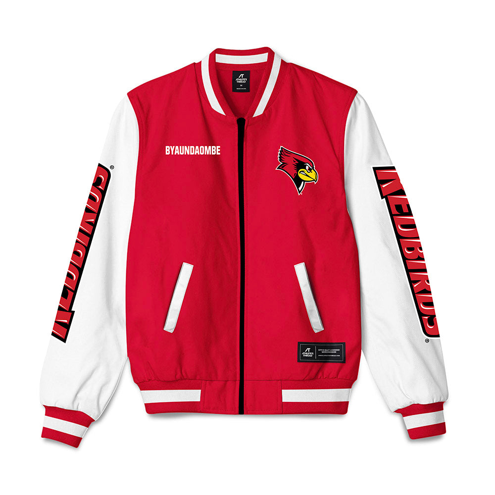 Illinois State - NCAA Men's Track & Field : Victor Byaundaombe - Bomber Jacket-0