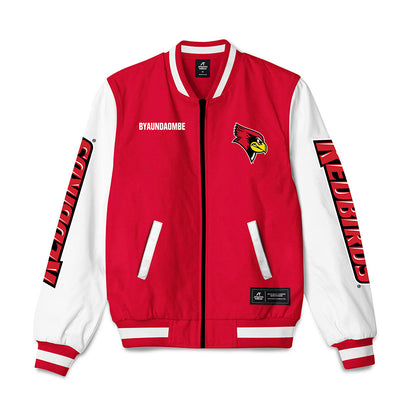 Illinois State - NCAA Men's Track & Field : Victor Byaundaombe - Bomber Jacket-0