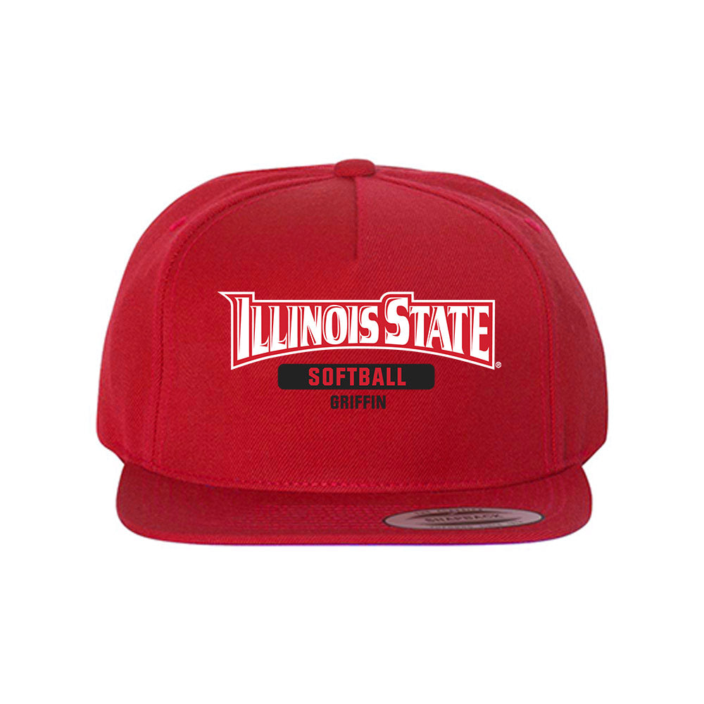 Illinois State - NCAA Softball : Lexie Griffin - Snapback Hat-0