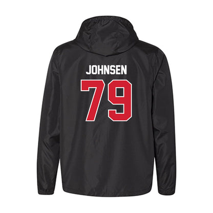 Illinois State - NCAA Football : Luke Johnsen - Windbreaker-1