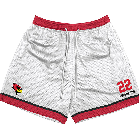 Illinois State - NCAA Women's Basketball : Doneelah Washington - Shorts-0