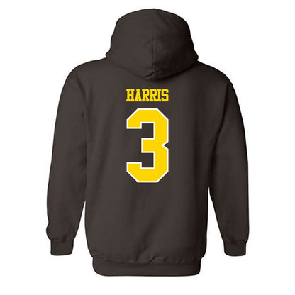 Western Michigan - NCAA Baseball : Julian Harris - Classic Shersey Hooded Sweatshirt-1