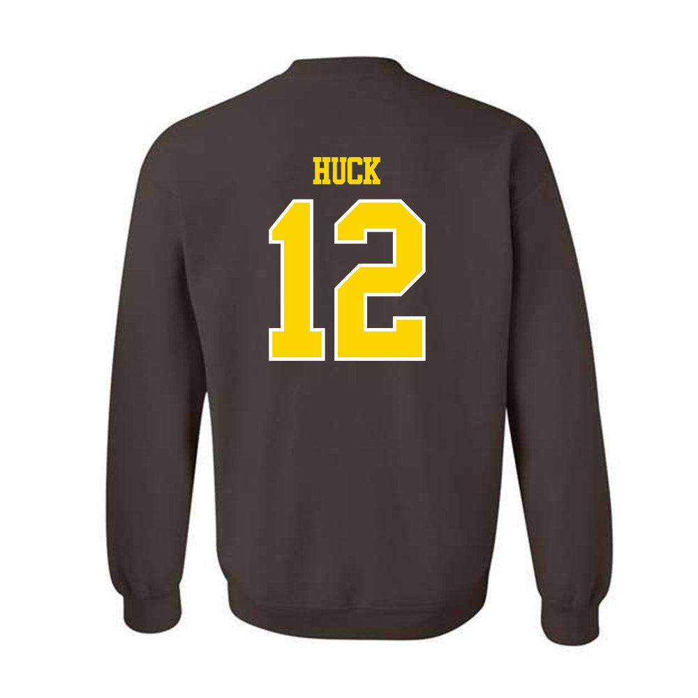 Western Michigan - NCAA Men's Ice Hockey : Samuel Huck - Classic Shersey Crewneck Sweatshirt-1