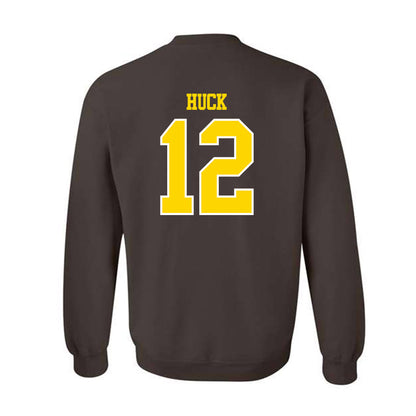 Western Michigan - NCAA Men's Ice Hockey : Samuel Huck - Classic Shersey Crewneck Sweatshirt-1