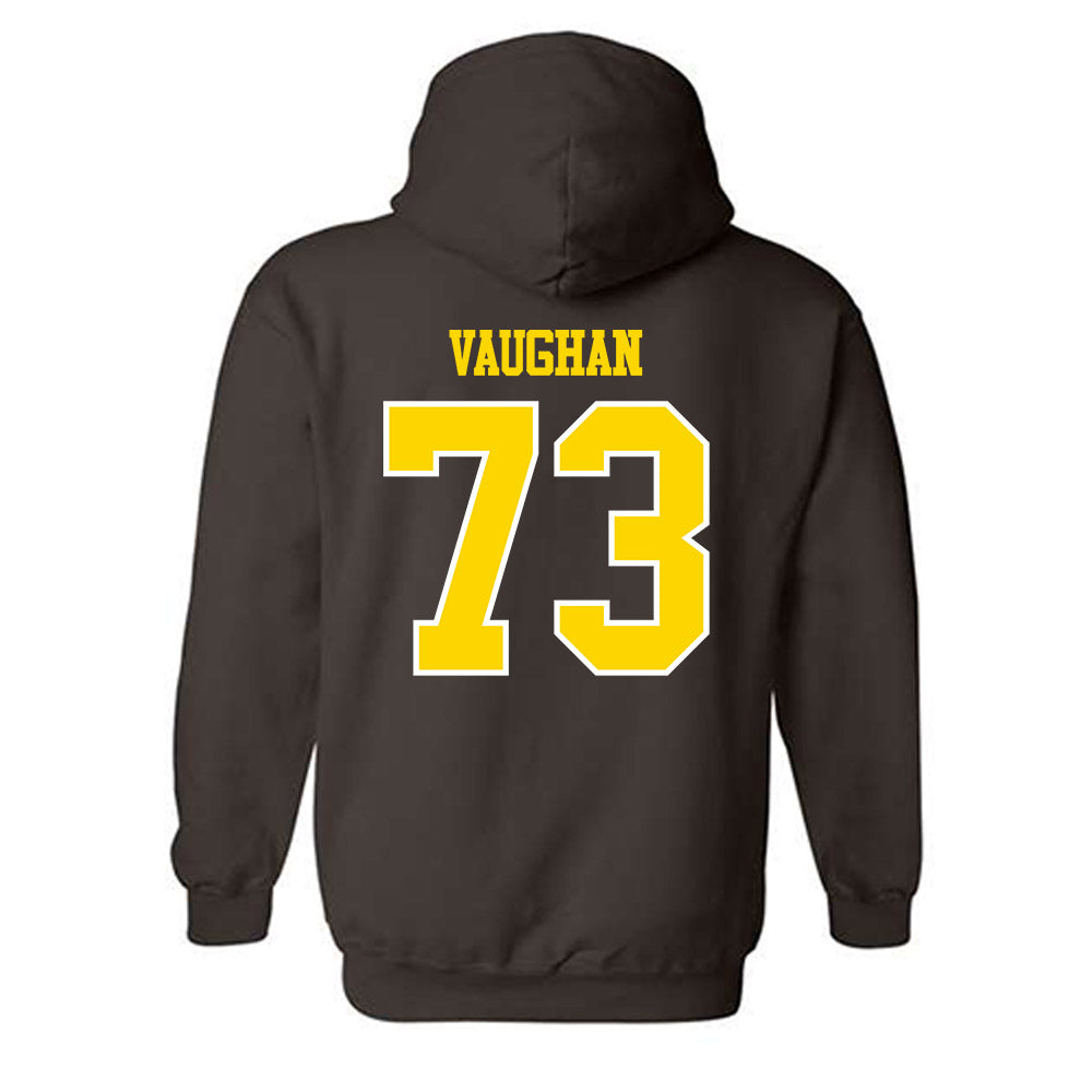 Western Michigan - NCAA Football : Zach Vaughan - Classic Shersey Hooded Sweatshirt-1