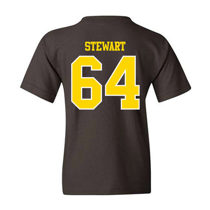 Western Michigan - NCAA Football : Race Stewart - Classic Shersey Youth T-Shirt-1
