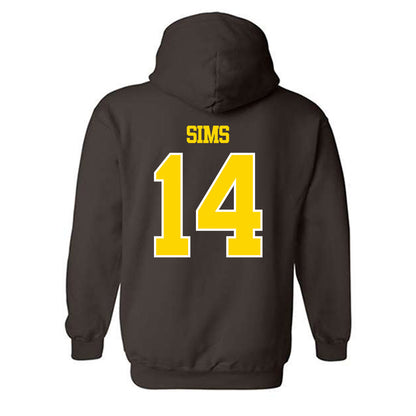 Western Michigan - NCAA Football : Jarvarius Sims - Classic Shersey Hooded Sweatshirt-1